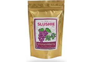 HUCKLEBERRY HAVEN Wild Huckleberry Wine Slushie Mix 12oz – Refreshing & Easy Gourmet Frozen Wine Cocktail Mix, Perfect for Parties & Gifts