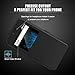 IVSO BLU Vivo XL 2 Case - [View Window] [Stand View] [Full Range Protection] Ultra-thin Super Magic Folio Stand Case for BLU Vivo XL 2 / BLU Vivo XL2 Phone(Black)