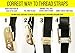 Gymnastic Rings with Straps - Crossfit Training Workout Rings - Train for Gymnastics or Just for Fun - Better and More Durable Than Wood