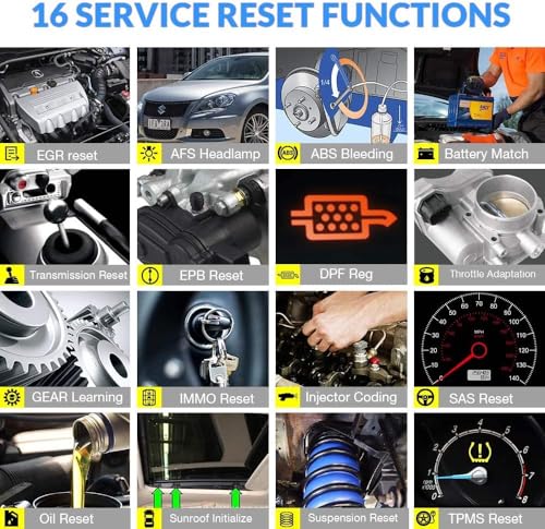 Thinkcar ThinkDiag OBD2 Car Diagnostic All System Bidirectional OBD2 Bluetooth Car Scanner, OE Level, ECU Coding, 15+ Reset Functions All Software 1 Year AUTO VIN