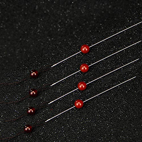 image for Mayboos 30 Pcs Beading Needles Size 10,1 Tape Measure and 3 Bead Needl