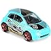 2018 Hot Wheels Hw Daredevils 2/5 - Fiat 500 (Light Blue)