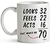 LiliWair 1965 60th Birthday Gifts Men Women | Birthday Gift for Man Woman Turning 60 | Funny 60 th Party Supplies Decorations Ideas | Sixty Year Old Bday Coffee Mug | 60 Years Gag Cups Presents Mens