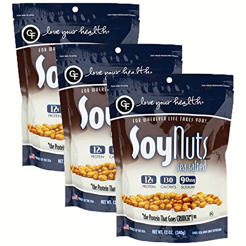 Love Your Health Sea Salted Soy Nuts Protein Rich Soy Nuts Dry