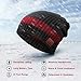 Onesiall Bluetooth Beanie Hat Headphones [Upgraded], Bluetooth 4.2 Headset Winter Music Hat Knit Cap with Stereo Speaker, Microphone, Hand-Free Compatible with Cellphone/iPad and So On.