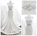 Trlyc Wedding Dress Belt Bridal Belt Sash Belt Pearls Belt Rhinestone Belt Crystal Belt Rhinestones And Pearls Sash Wedding Sash Dress Sash