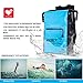 Malagu Waterproof Dry Bag Floating Lightweight Backpack with Long Adjustable Shoulder Strap Roll Top Sack for Kayaking/Skiing/Camping/Swimming/Fishing/Water Sports/Travel/Climbing/Phone (Blue)