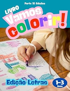 Livro Livro Vamos Colorir: Edição Letras