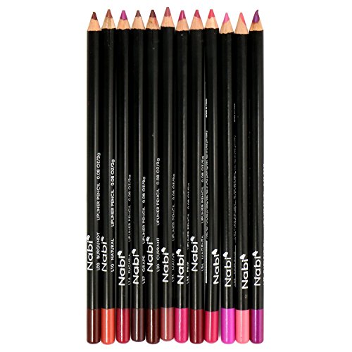 12pc Nabi Lipliner Set of 12 color #L03-L43