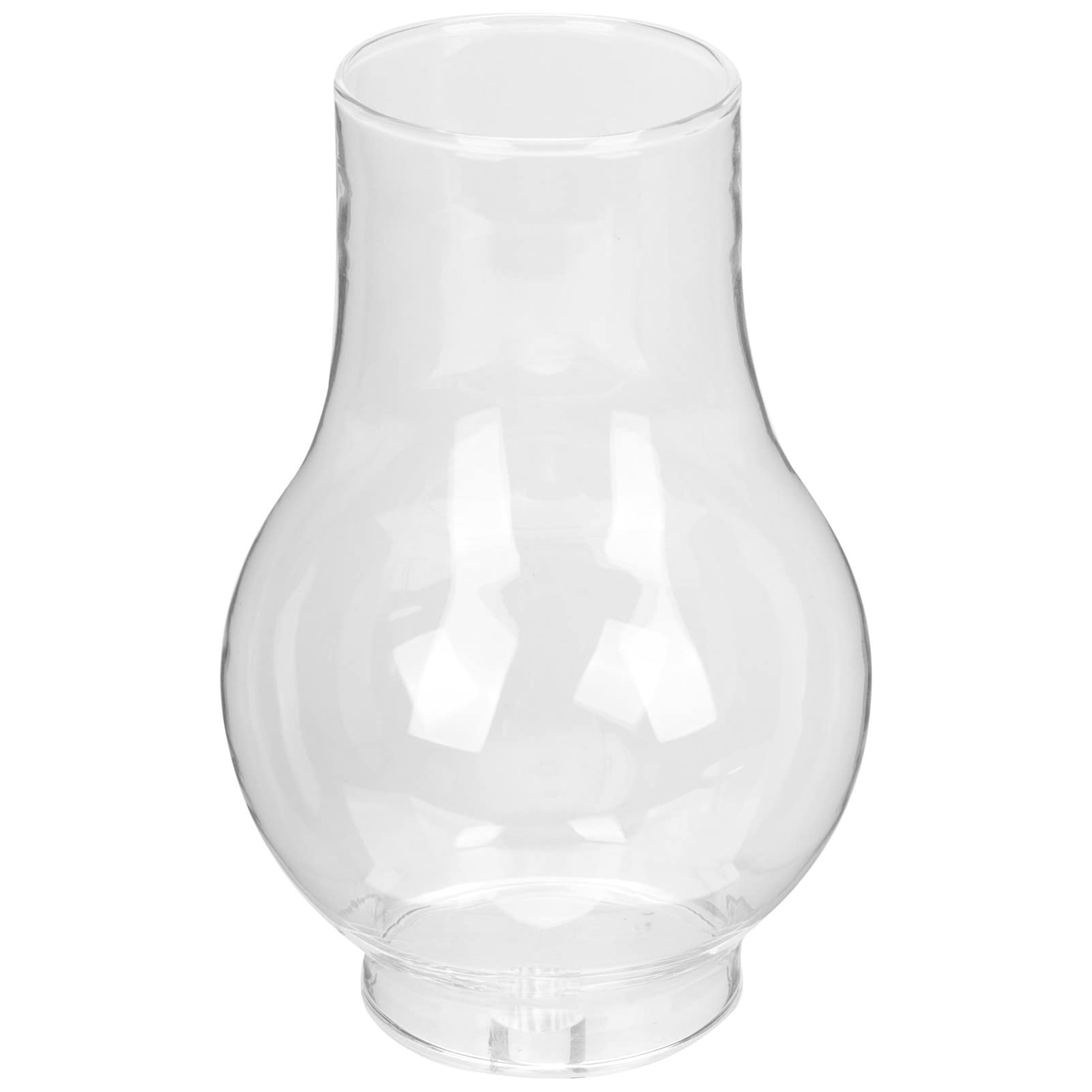 Veemoon Glass Coal Lamp Cover - Transparent Oil Lamp Chimney for Vintage Kerosene Lamps 15Cm X 10.5Cm Decorative and Functional Lighting Shade