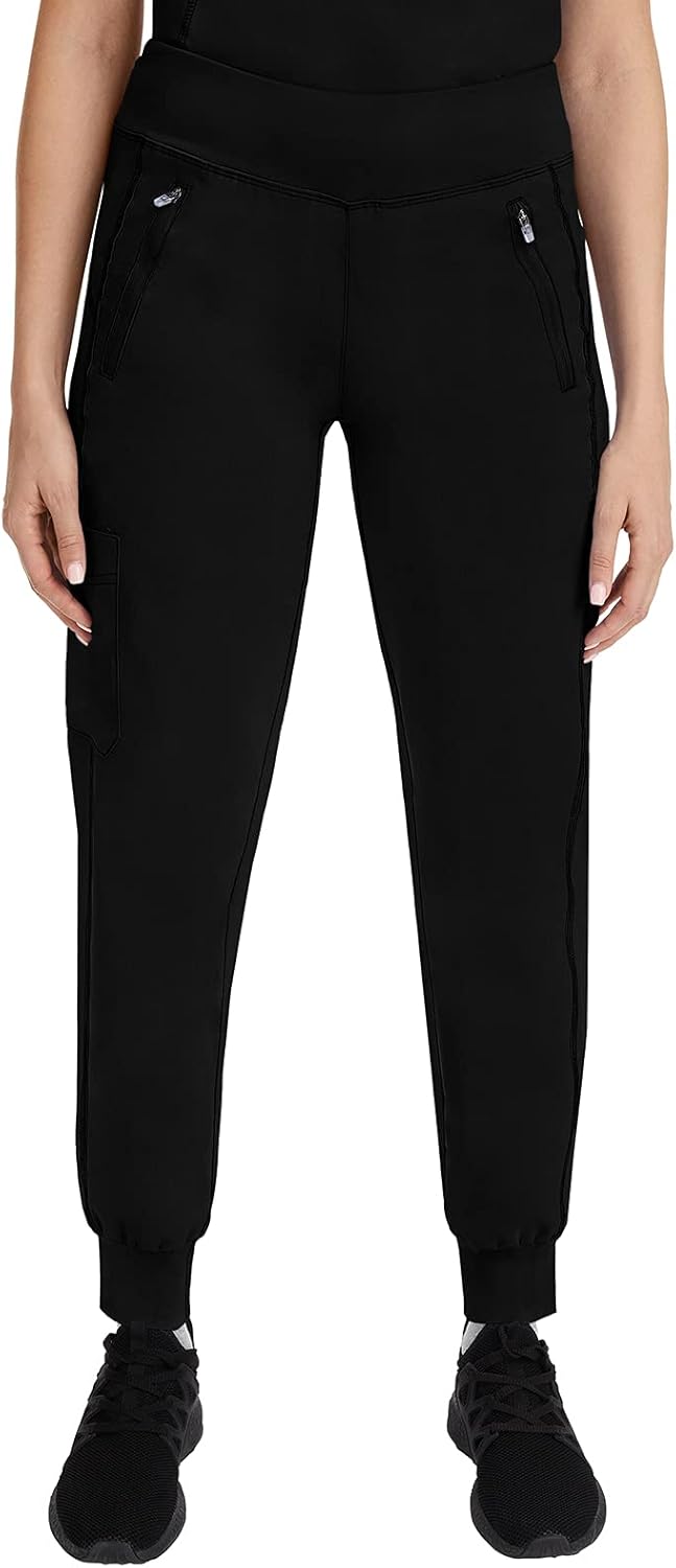 healing hands Purple Label Women's Tara Pant - Six Pocket Jogger Scrub Pant: Clothing