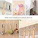 30 PCS Adhesive Hooks Wall Hanger Hook 13lb(Max), Bathroom Kitchen Transparent Reusable Seamless Scratch Wall Hooks for Bathrobe Coats Ceiling Hanger,Hanging Waterproof Plastic Hooks