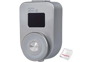 ASTRHORI XH-2 Light Meter, 0.66" OLED Display, Real-time Metering, Upgrade Module, Spin Dial Adjust, Cold Shoe Mount, Compatible with Leicas Rangefinder Voigtlander Minolta& Film Older Camera(Sliver)