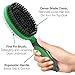 Pin and Rubber Shedding Brush for Dogs & Cats | Deshedding Brushes for Long Hair Dog or Cat | Removes Dead Undercoat Hair | Professional Grooming Tool for Small or Large Pets | Fur Remover