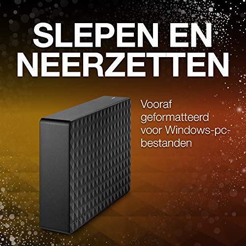 Seagate 4 TB Expansion USB 3.0 Desktop 3.5 Inch External Hard Drive for PC, Xbox One and Playstation 4 (STEB4000200)