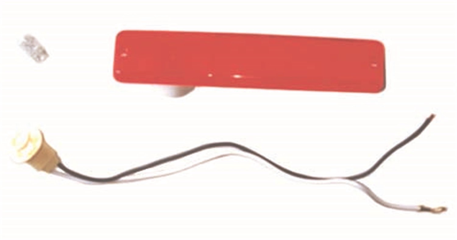 Omix-Ada Rear Red Side Marker Light Assembly for 1972-1986 Jeep CJ | OE 994021K | 12401.04