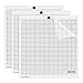 Nicapa Cutting Mat for Silhouette Cameo 3/2/1 (Standardgrip,12x12 inch,3pack) Adhesive&Sticky Non-Slip Flexible Gridded Cut Mats Replacement Matts Accessories Set Vinyl Craft Sewing Cloth