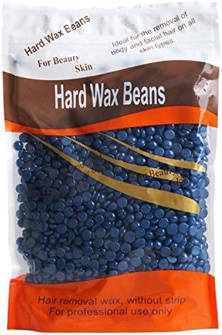 Hard Wax Beans Professional Solid Depilatory Grain Body Hair Remover Hard Wax Beads Lavender Flavor ,Granules Hot Film Wax Bead For Men Women Hair Removal,No Stripes Needed,10Ounce/300g