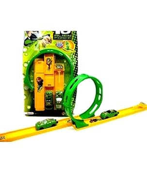 WP 360 Degree Over Speed Revolve Ben-10 Alien Force for Kids Car Set Plastic Toy for Kids Play Toys