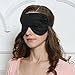 OOSilk 19mm Mulberry Silk Sleep Mask, Black