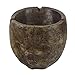 JHP Ashtray, Ash Holder Smokers, Death Curse Metallica Human Skull Ashtray, Hand-Painted Gothic Style Cigarette Ashtray for Indoor Outdoor (Brown)