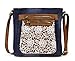 Scarleton Fashion Denim Crossbody Bag H174007 - Blue