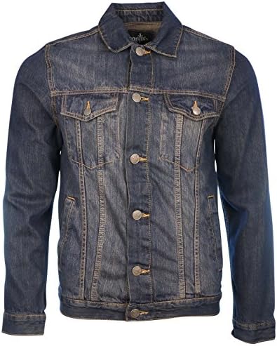 Nostic Men's Button Front Jean Jacket-Cooper Blast 2603-2XL