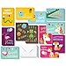 48 Pack Children Birthday Cards Unicorn, Flamingo, and Monster Designs Happy Birthday Greeting Cards Assortment for Kids Variety Pack - Bulk Box Set with Envelopes Included - 4 x 6 Inches primary