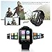 DOESIT Smart Watch, Touch Screen Smart Wrist Watch Bluetooth Smartwatch with Camera Pedometer Sleep Monitor for Samsung, Galaxy Note, Nexus, HTC, Sony Android Phone (U8) (Black-1)