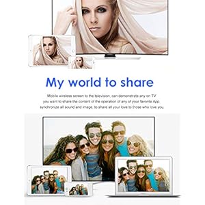 Wireless WiFi Display Dongle HDMI 1080P HDR, WiFi Display Empfänger Unterstützung Miracast Airplay DLNA,adattatore TV… - immagine 4