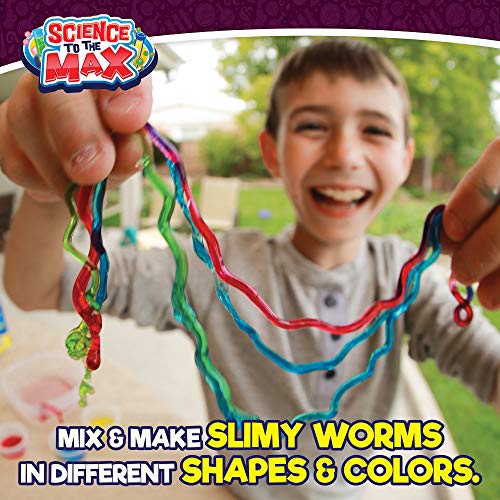 Be Amazing! Toys Rainbow Worms Science DIY Slime Kit Craft for Kids