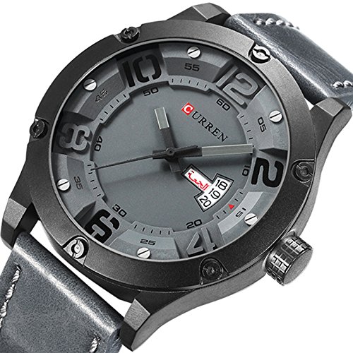 CURREN Military Quartz Man Watch Men Watches Top Brand Luxury Famous Male Clock Reloj de Pulsera - Imagen 3