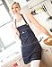 VANTOO Denim Apron with Pockets for Women