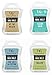 FRESH Bundle - 4 Items: At The Beach, Clean Rain, Sea Salt & Cotton, and Willow WoodWick .8oz Mini Wax Melts