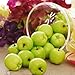 Keyzone 30Pcs Fake Green Mini Apples Plastic Artificial Fruit House Party Kitchen Decor