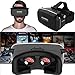 virtual reality Glasses Funtec VR headset Google Cardboard 360 degree Viewing Immersive VR Goggle Box for 3D Movies and Video Games with bluetooth remote control Compatible with Smartphone 3.5-6.inch