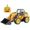 Top-Race-5-Channel-Fully-Functional-Remote-Control-Construction-Truck-Kids-Size-Designed-for-Small-Hands-Front-Loader Top Race Remote Control Digger Front Loader Fully Functional RC Tractor Remote Control Tractor 5 Channel Digger Toys…