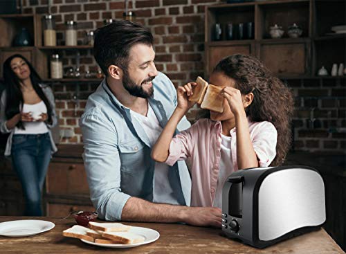 6 Self+Adjusting+Toasting+Toasters+Removable+Stainless