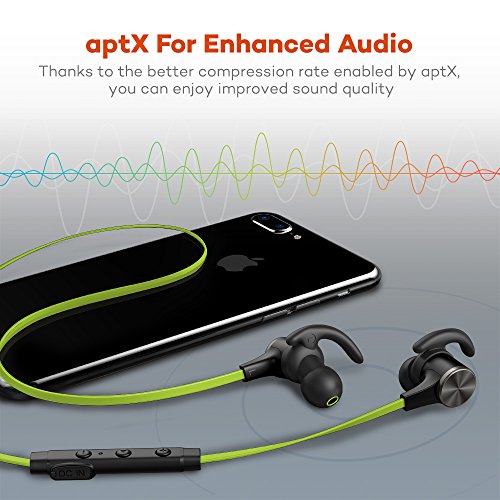 image for Bluetooth Headphones, TaoTronics Wireless 4.2 Magnetic Earbuds, Snug F