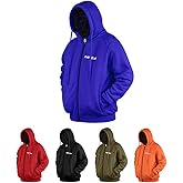 PANDA CYCLE GEAR Motorcycle Hoodie for Men & Women Impact Armored Dual Sports All Season Motorbike Riding Sweatshirt Jackets