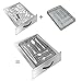 KD Organizers 6-Slot Large Mesh Drawer Organizer: Use as kitchen silverware or cutlery tray, desk drawer dividers for office supplies, bathroom accessories holder and more!