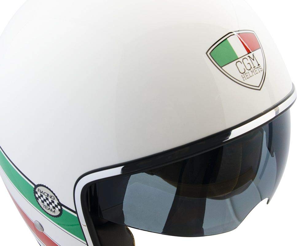 CGM EBI Casque De Ski Unisexe – Vert Satiné, M (57-58 Cm), Double Certification Vélo/ski, Visière, Ventilé