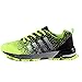 J-Fashion Men Comfortable Breathable Fly Weave Sneakers Lace-up Lightweight Walking Running Shoes