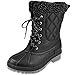 LONDON FOG Womens Swanley Cold Weather Snow Boot