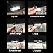 IHEX Auto 2pcs Car Door Lights LED Logo for Honda, Ghost Shadow Lights Door Projector Lights for Spirio/Odyssey/Elysion/Accord, Entry Welcome Lights Courtesy Lights Ground Lamps Kit Replacement