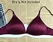 KimYoung Bra Liners for Sweat Rash Stop Boob Sweat Rash Under Breast Cotton Sweat Liner Breast Sweat Pads (M: Large B - C (2Liners))