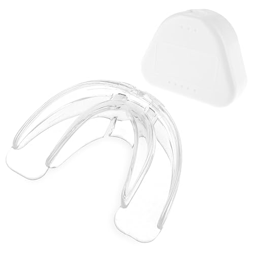 COMNICO Piece Sports Mouth Guards Football with Case Youth Teeth Braces  Clear Basketball Wrestling Boxing Taekwondo Lacrosse MMA Mouthguards Braces 