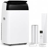 Garvee 15000 BTU Portable Air Conditioners,Cools Up To 850 Sq. Ft | 4-in-1 Portable AC Unit with Cooling, Dehumidifier, Fan &amp; Sleep Mode, Remote Control, 24H Timer, Window Kit Included