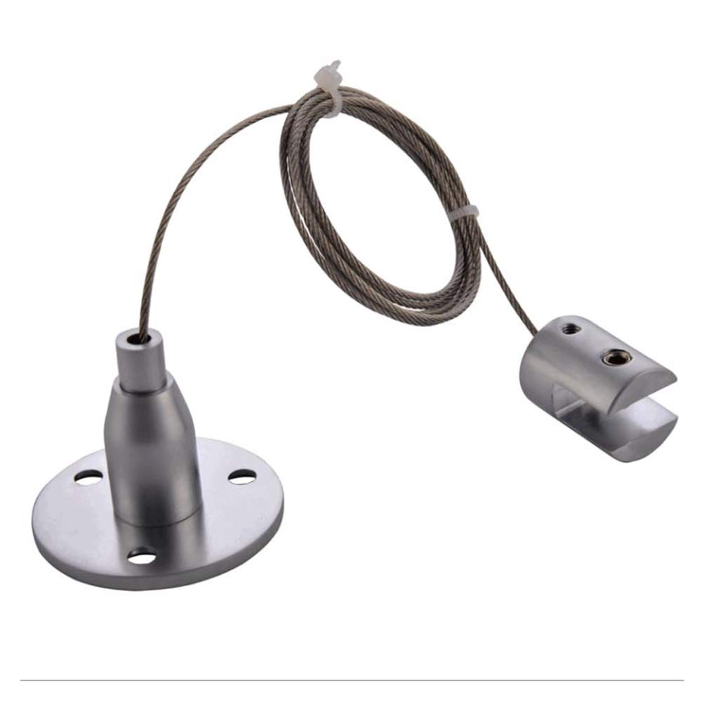 Wire Cable Hanging System Kits with 2 Clamp and