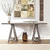 Ashley Vennilux Console Table in Light Brown